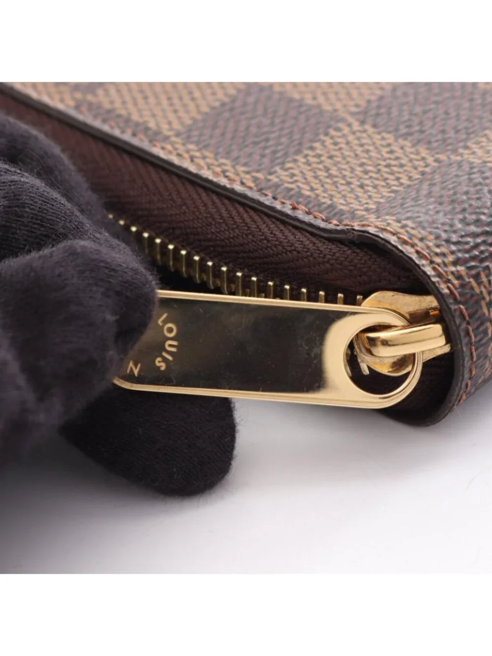 Louis Vuitton Round Wallet Zippy Canvas